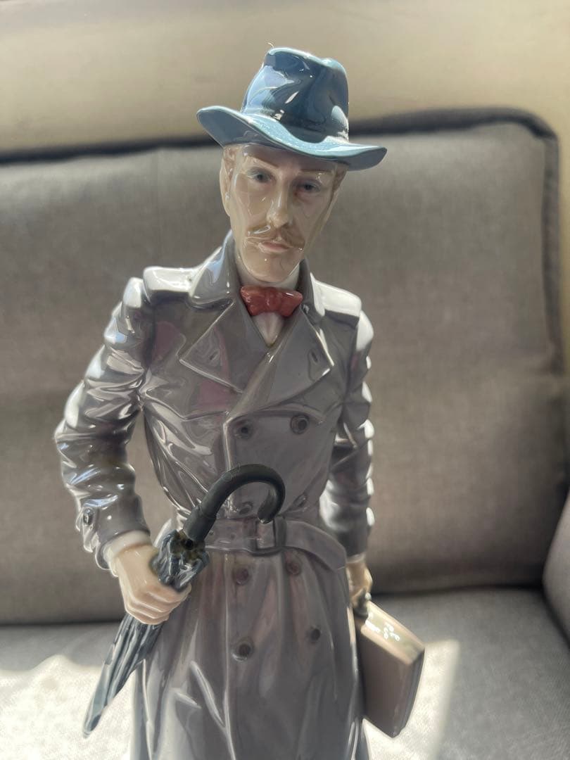 リヤドロ 希少価値　トランク　男性　35センチ