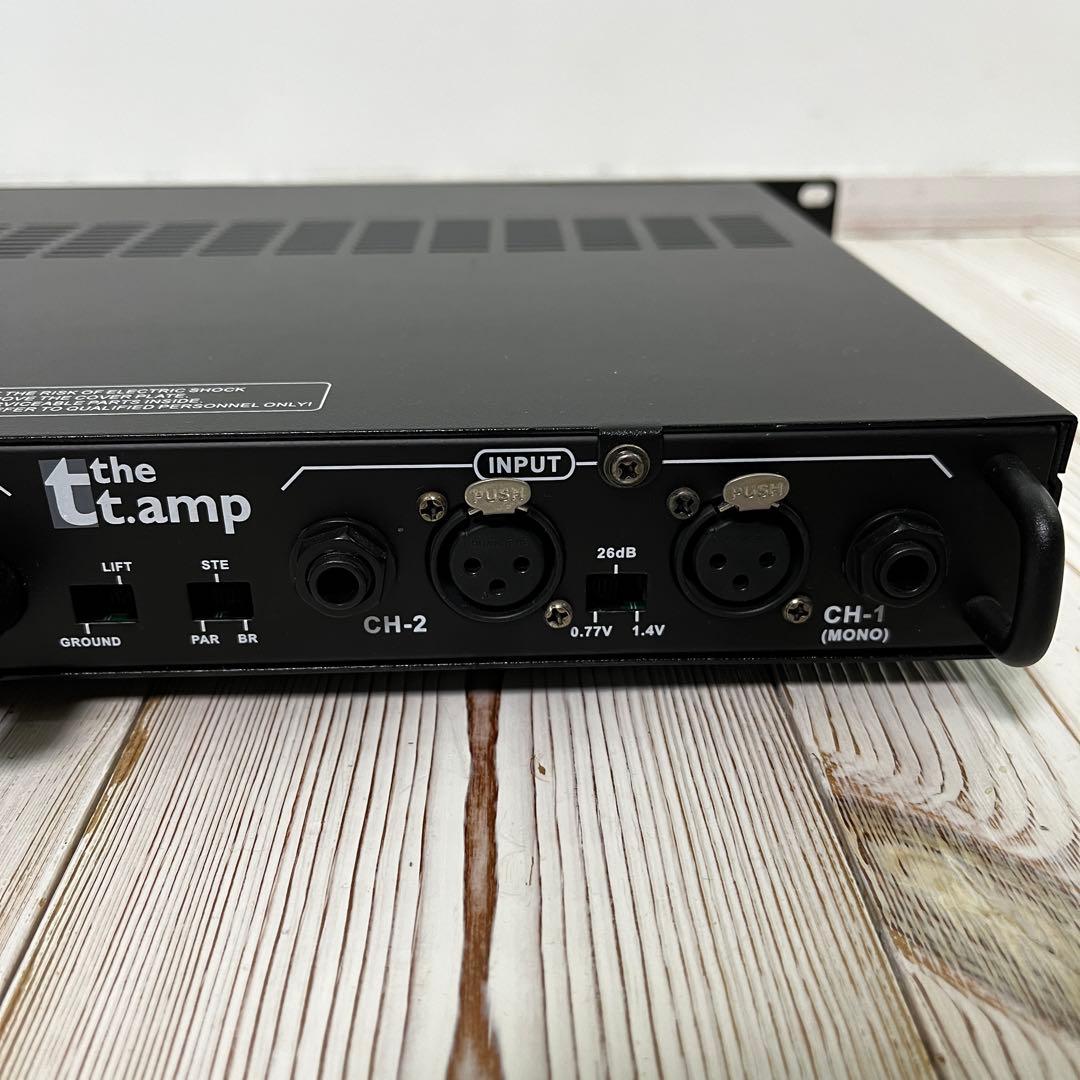 ドイツ製　業務用パワーアンプ　thomann S-75mk2