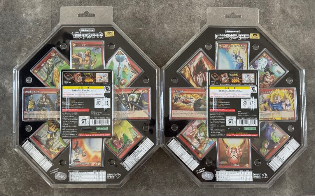 ミラバト　超ミラクルヒーローズデッキ　2種類　新品未開封　美品　絶版　希少品