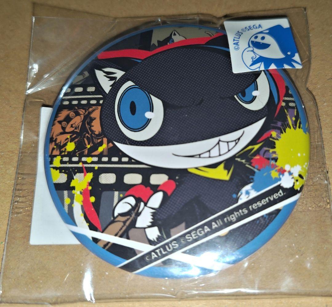 ペルソナ5 総攻撃 モルガナ 缶バッジ コトブキヤ モナ 1個