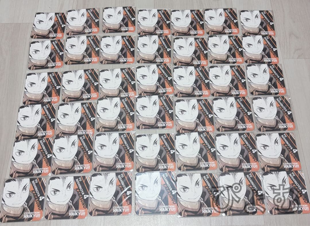 ハイキュー 西谷夕 コースター 42枚セット