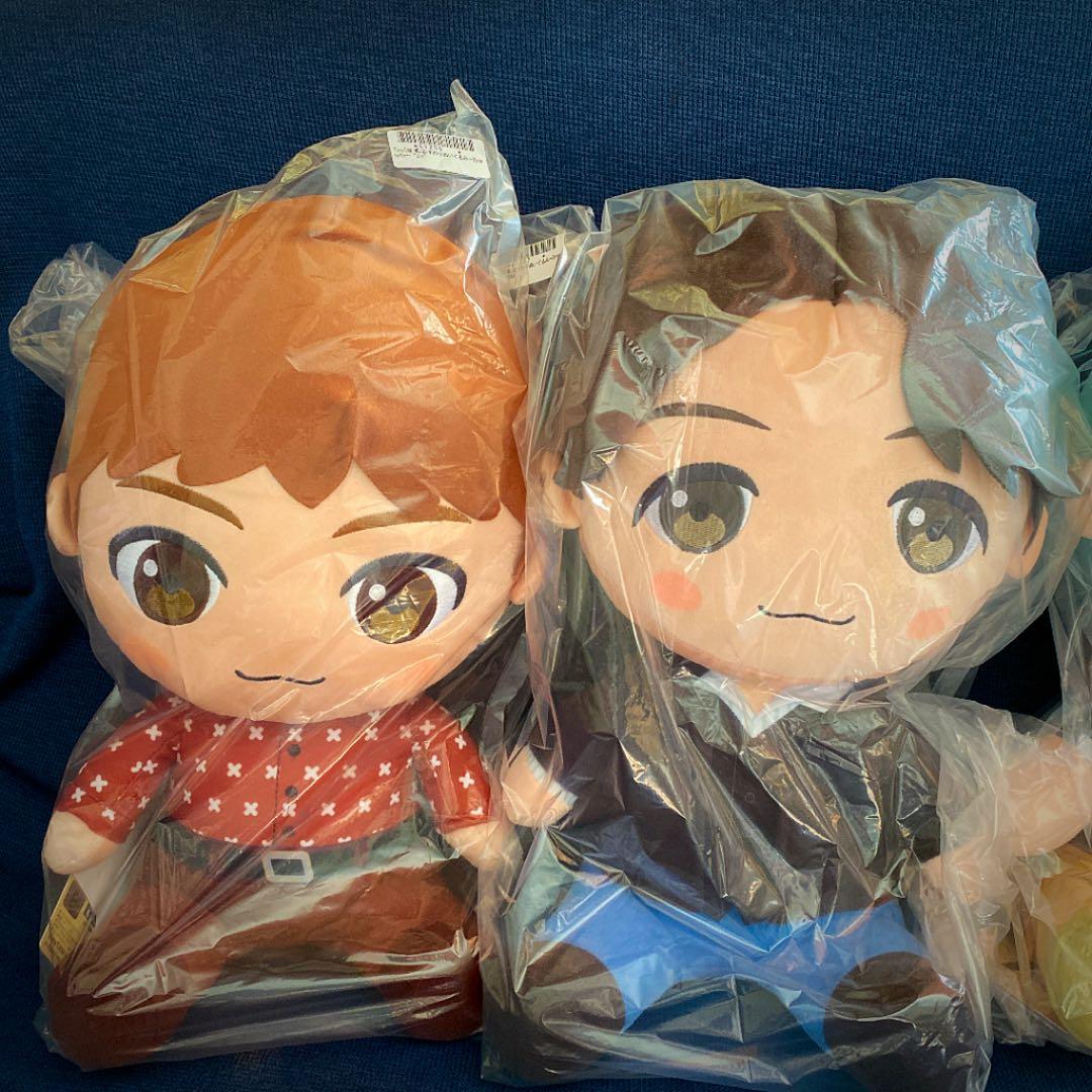 TinyTAN BTS メガジャンボ おすわり ぬいぐるみ フル　コンプ　セット