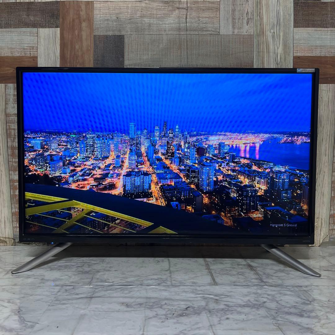 再日受渡❣️全国送料込ドウシシャ32型液晶テレビ外付けHDD録画可能新品リモコン