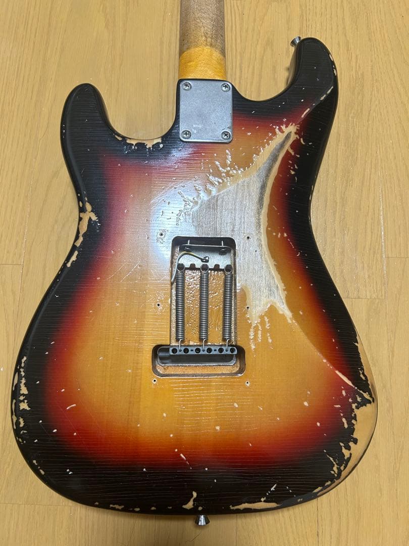 レリック加工 ストラトキャスター ヴィンテージ風加工