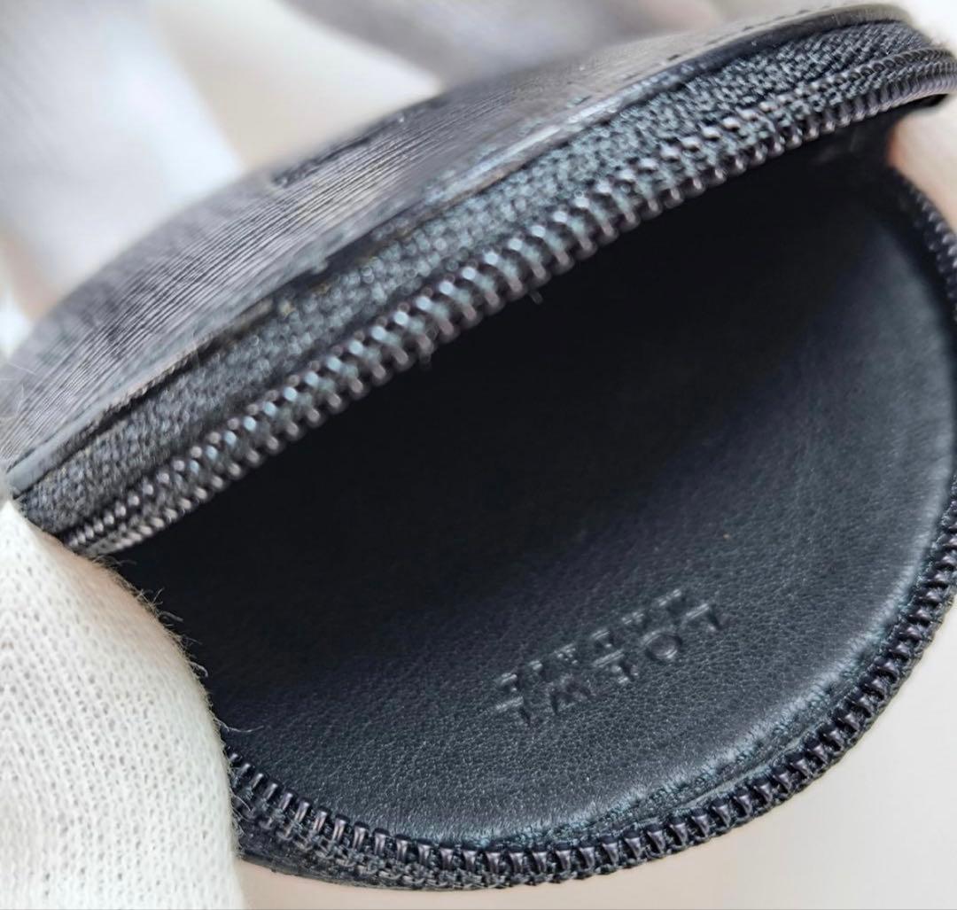 【新品同様】　LOEWE ロエベ　ケース　小銭入れ　財布　黒　レザー