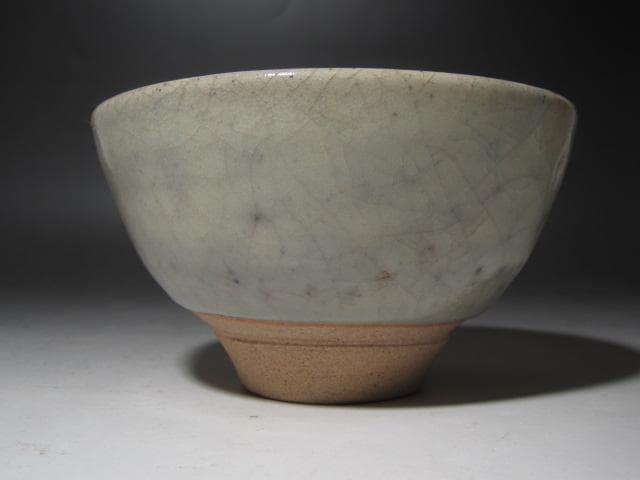 ★　板谷波山　青磁茶碗　趣ある一品です★x589