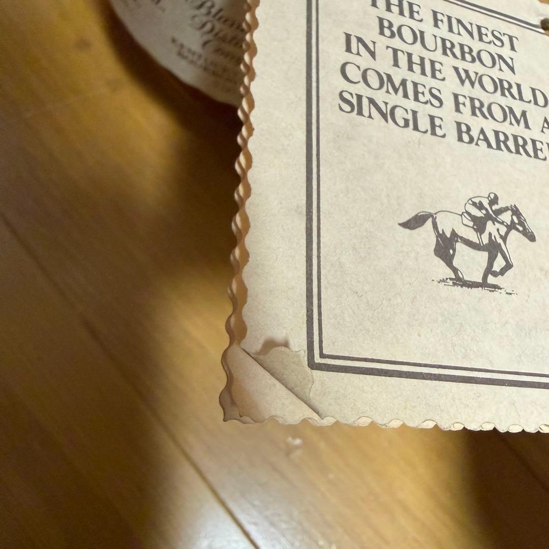 ブラントン　シングルバレル　古酒　ウイスキー　750ml 未開封　2003年