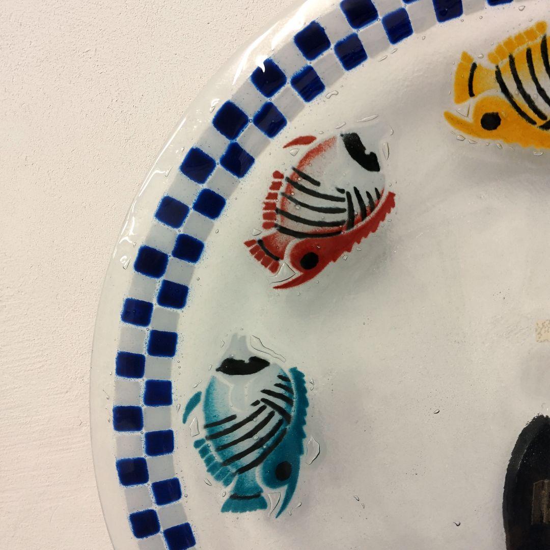 【Peggy Karr】USA  作家  ガラスプレート  大作  サインあり