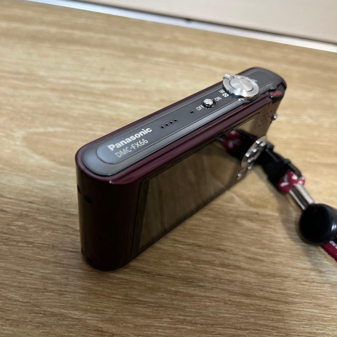 【Panasonic 】デジカメLUMIX　DMC-FX66 14メガピクセル