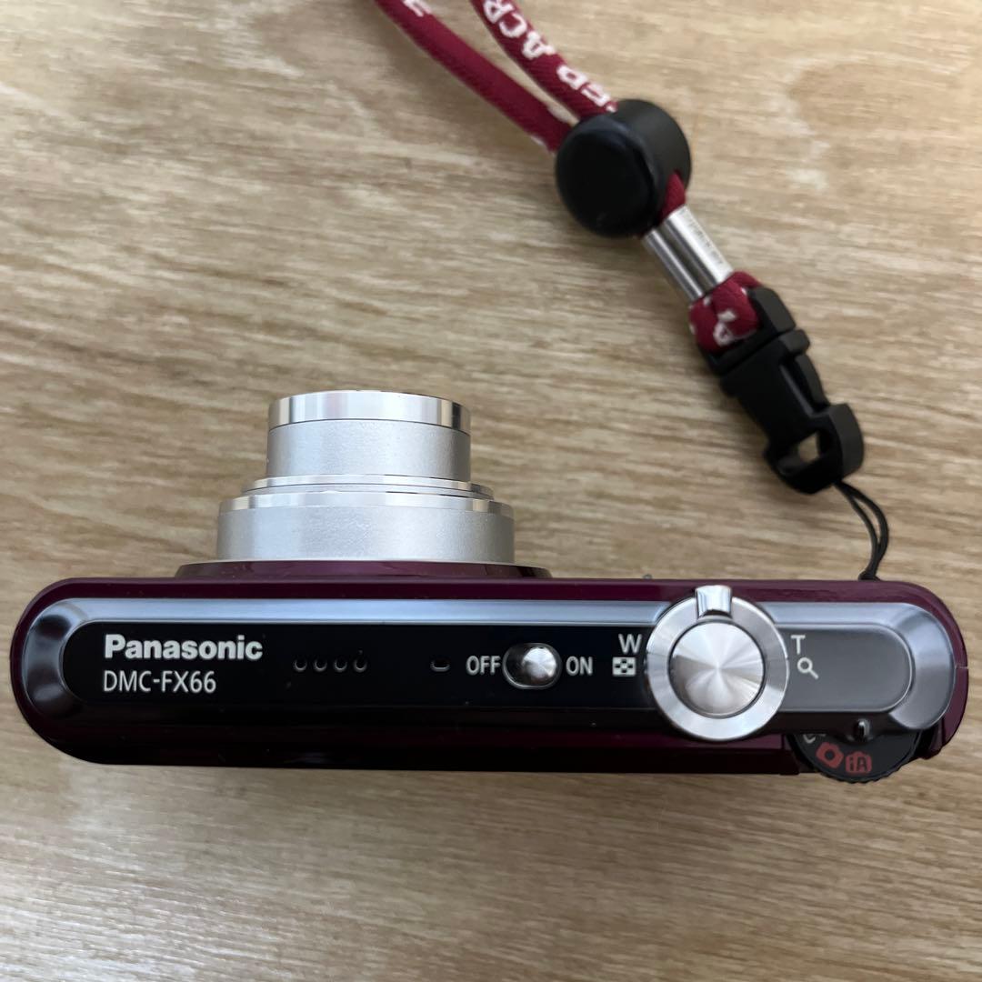 【Panasonic 】デジカメLUMIX　DMC-FX66 14メガピクセル