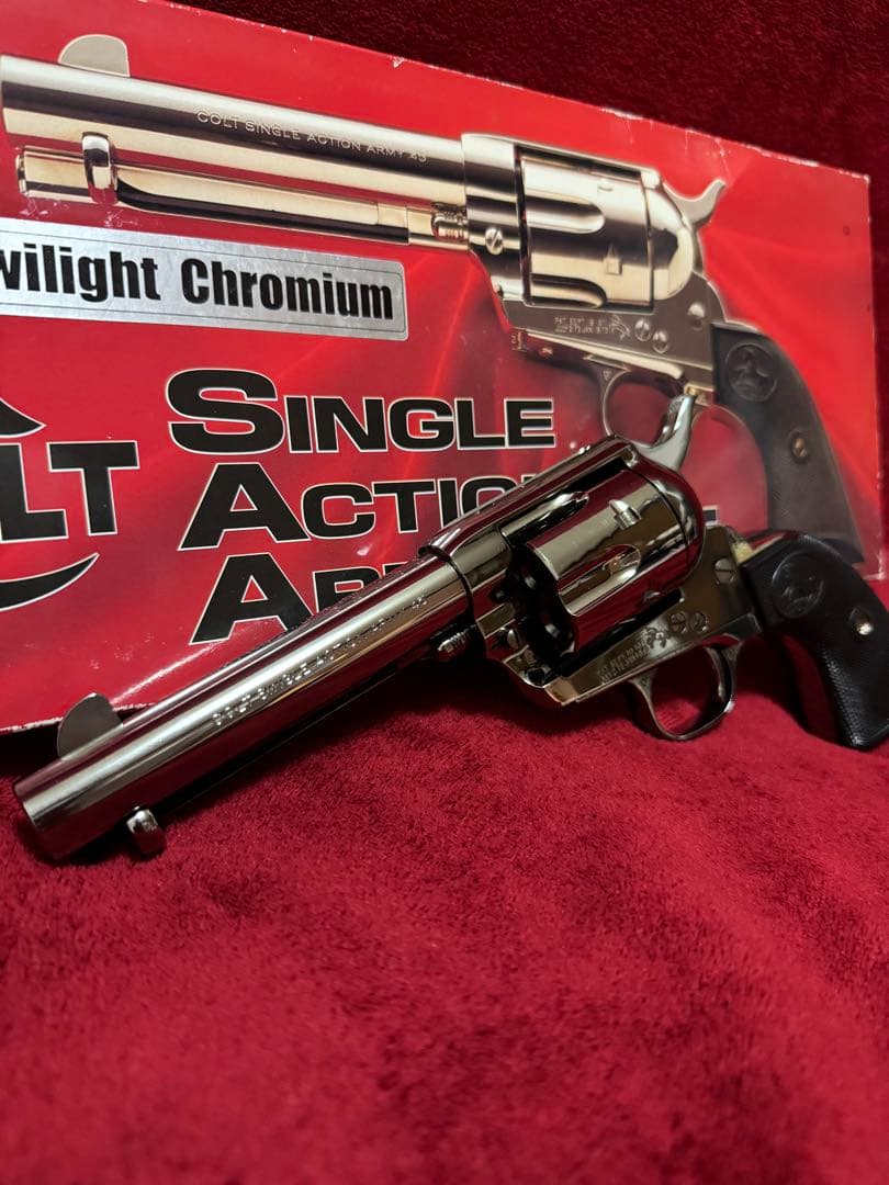 タナカワークス　SAA シングルアクションアーミートワイライトクローム