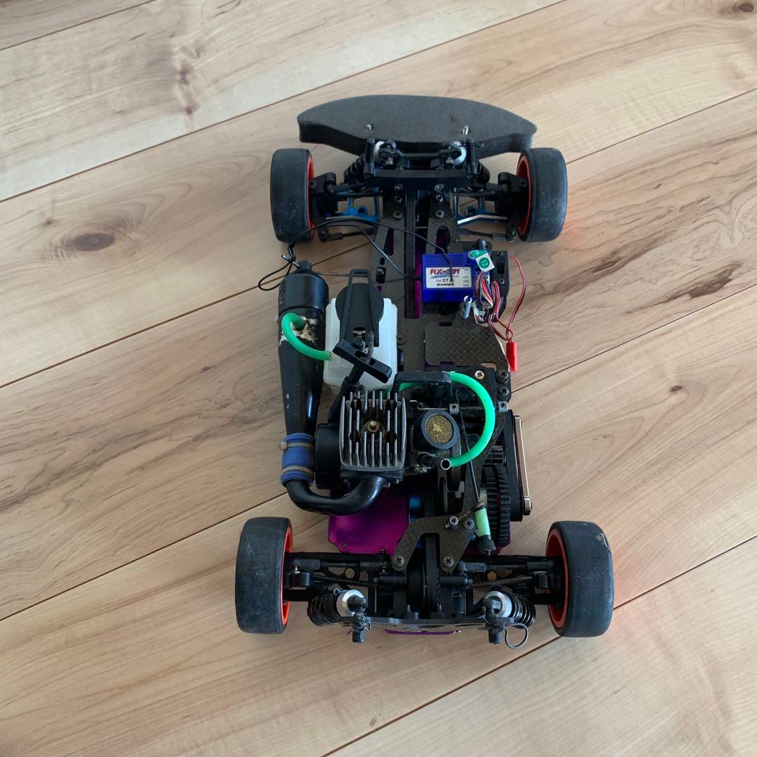 東京理研です。HPI RCホビーラジコンカー カーボンファイバー製当時もの