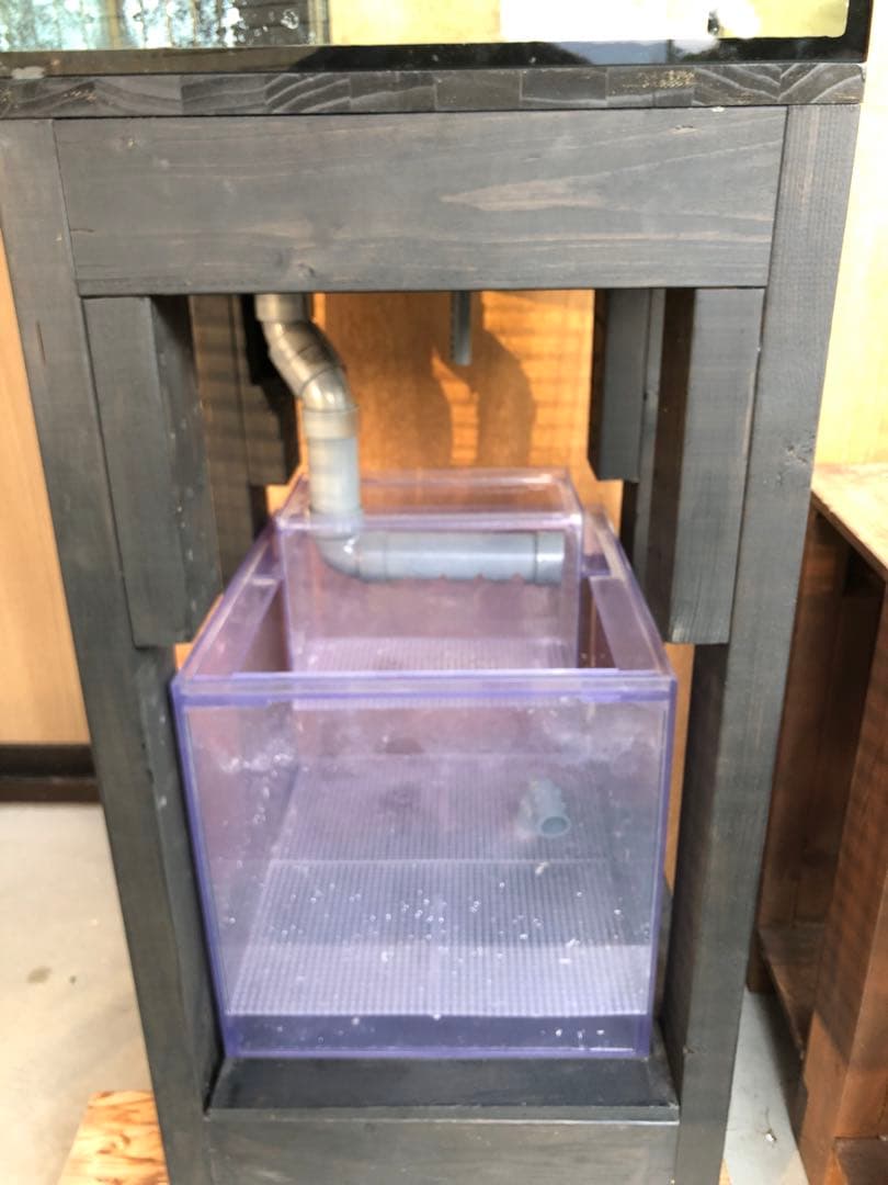 引き取り・配達限定　オーバーフロー水槽1式