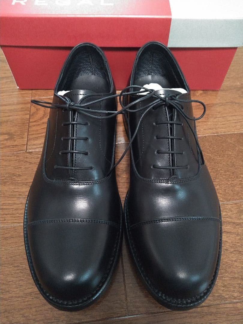 ま*ん様 リーガル 01EL CE 25.5cm ゴアテックス　内羽根ストレート