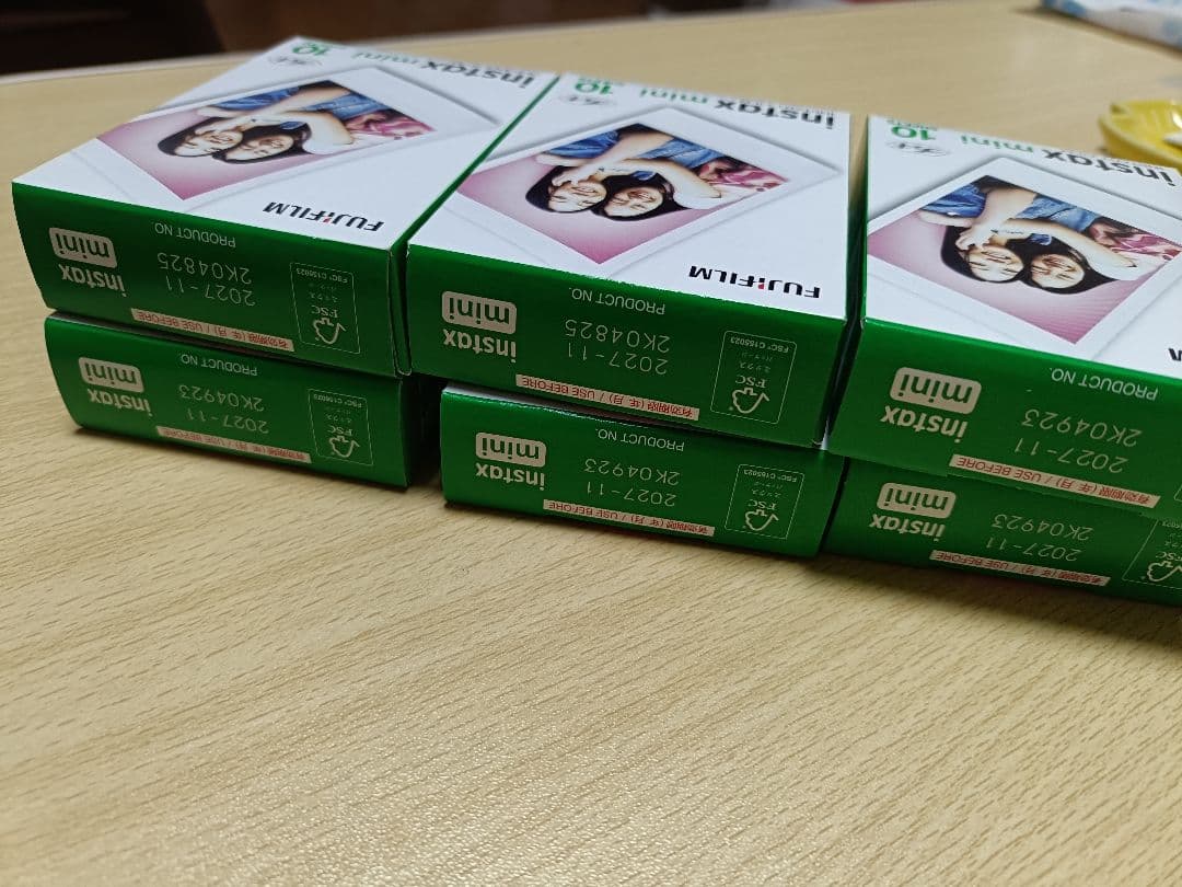 FUJIFILM instax mini フィルム 10枚×6パック