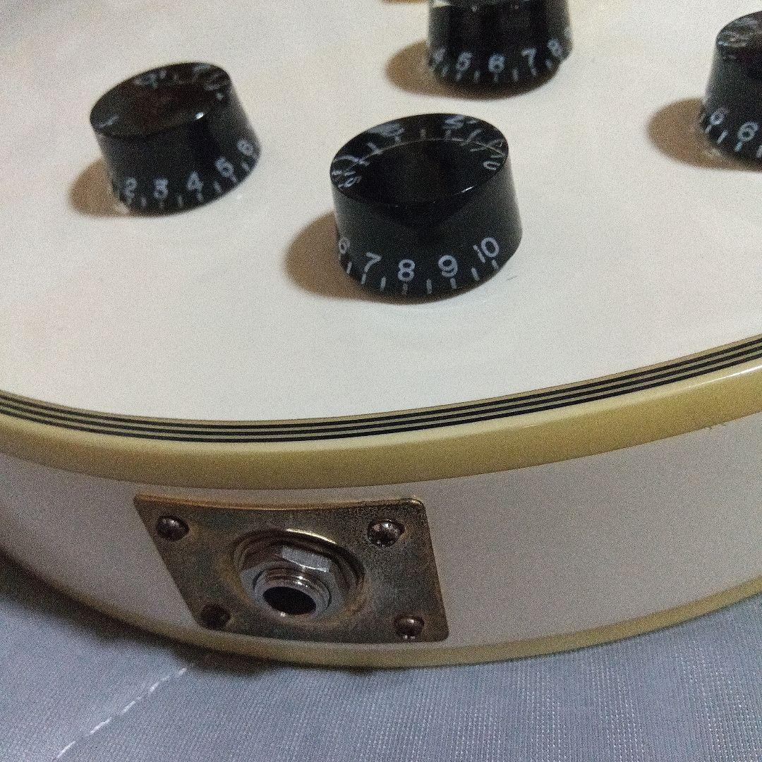 GrassRoots レスポールカスタム ホワイト G-LP-CTM