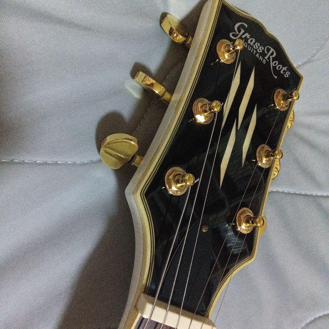 GrassRoots レスポールカスタム ホワイト G-LP-CTM