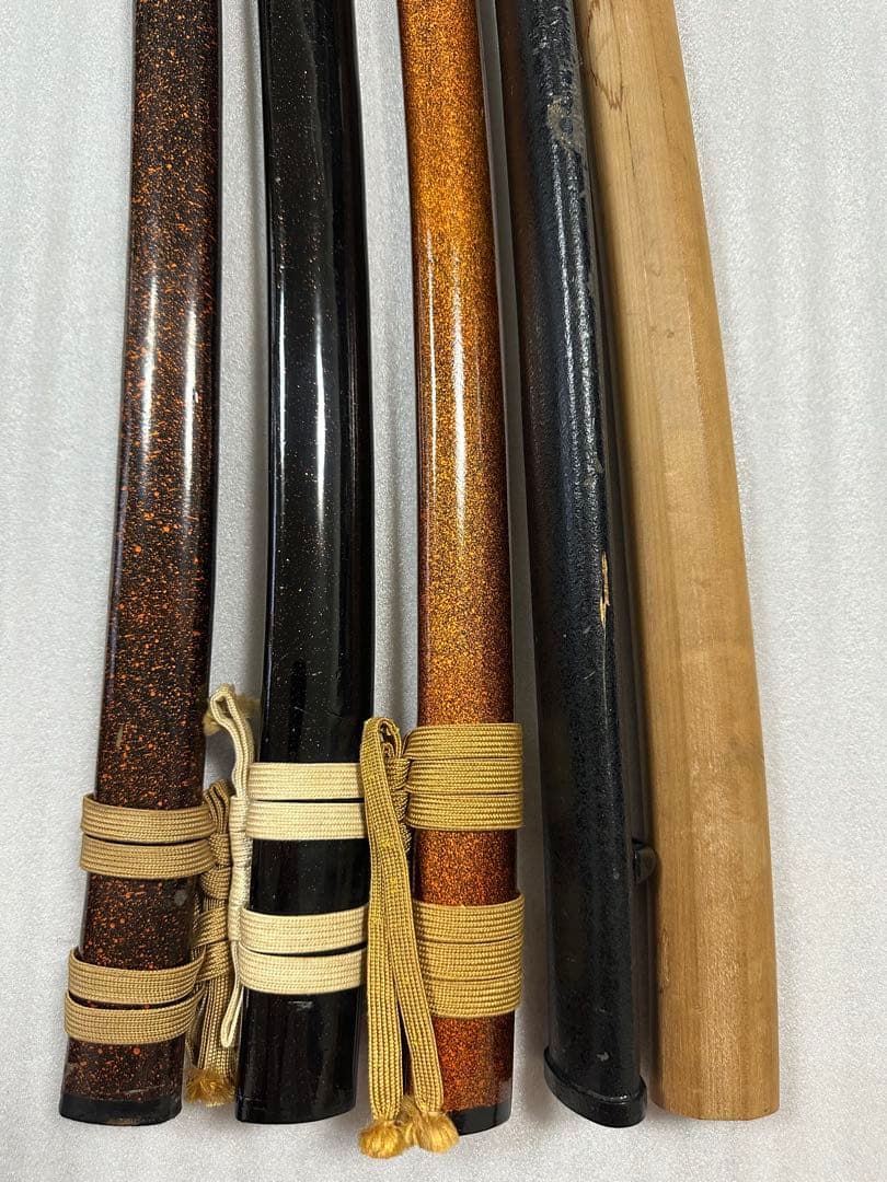 模造刀 脇差10点まとめ　黒鞘　金茶漆鞘　白鞘 26A