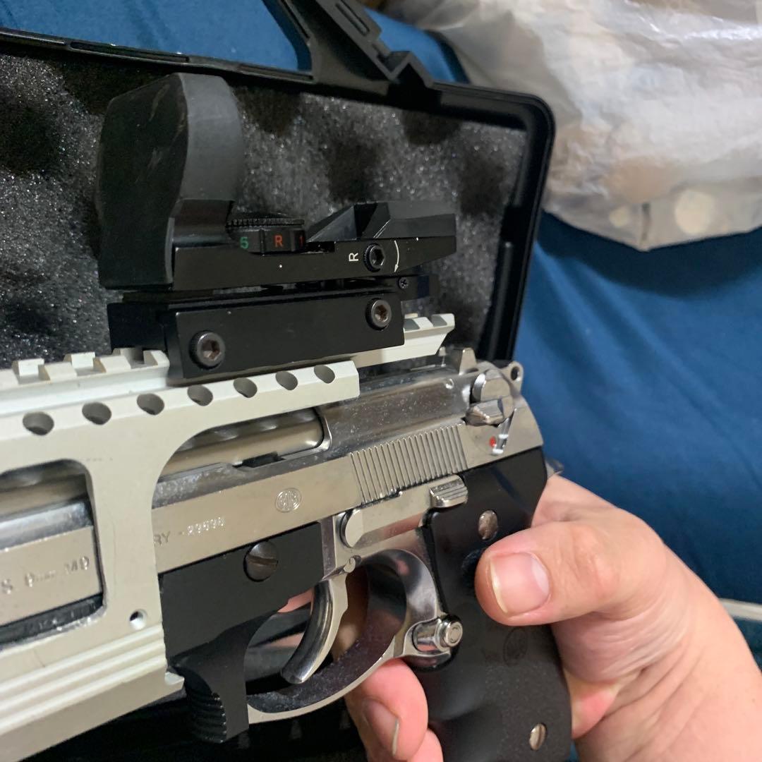 東京マルイ、クロームメッキ、故障銃、ベレッタM92