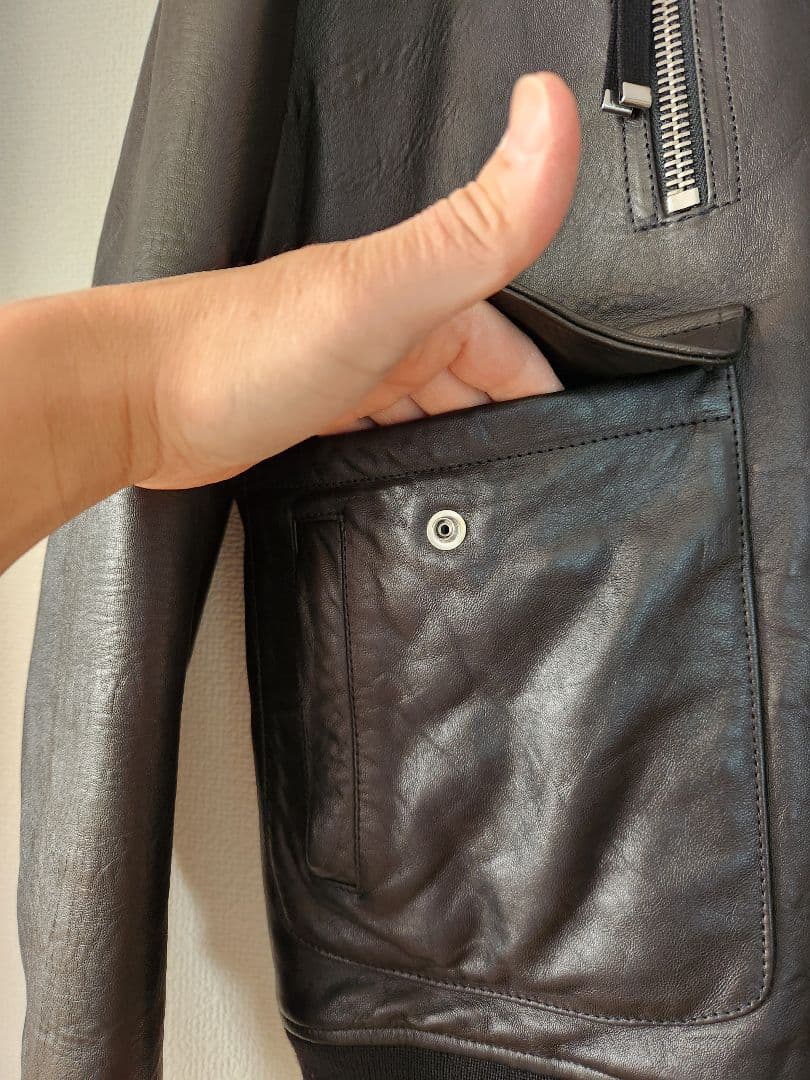 新品25.5万円 DIESEL BLACK GOLD レザージャケ最終げ