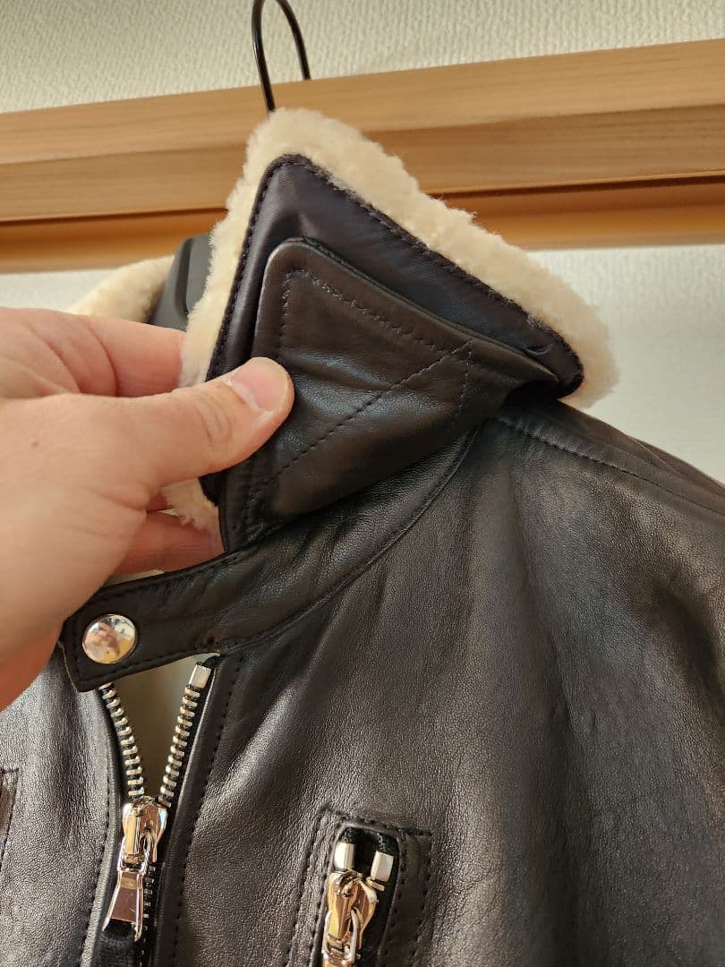 新品25.5万円 DIESEL BLACK GOLD レザージャケ最終げ