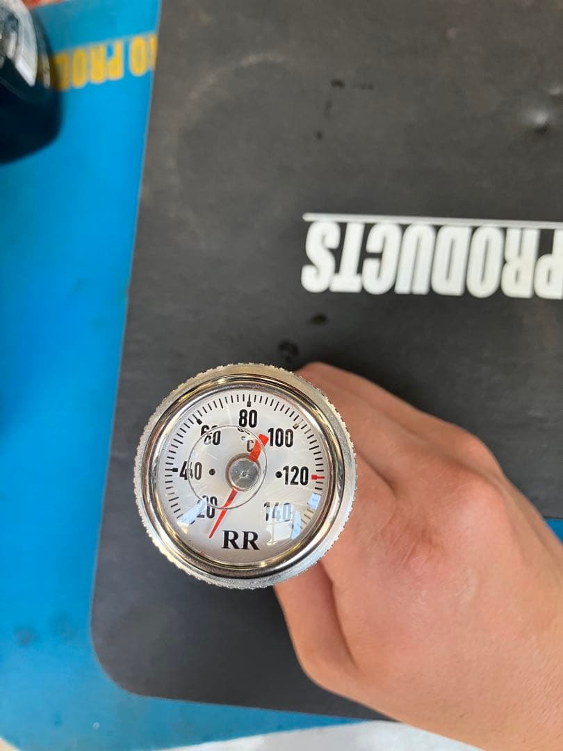 SR400 RR社 油温計/オイルテンプメーター