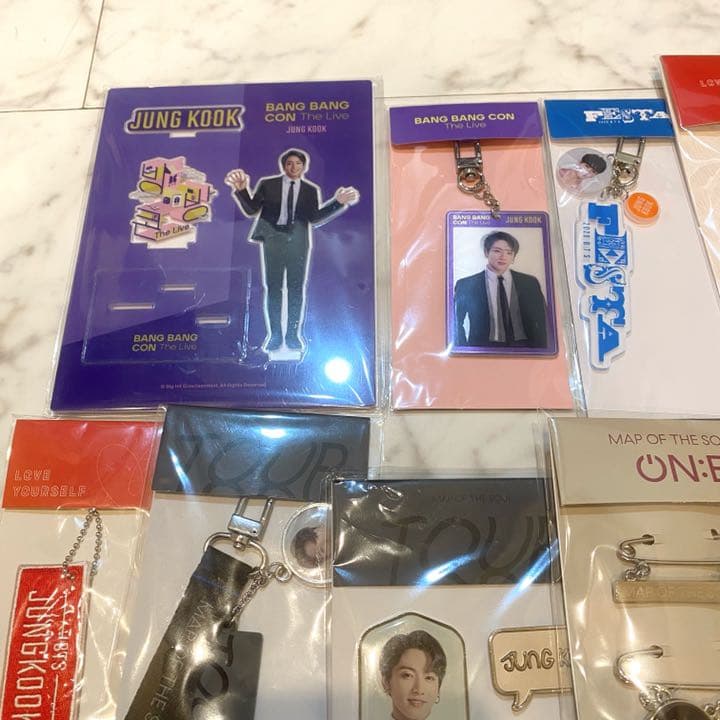 BTS ジョングク グク キーリング アクスタ セット