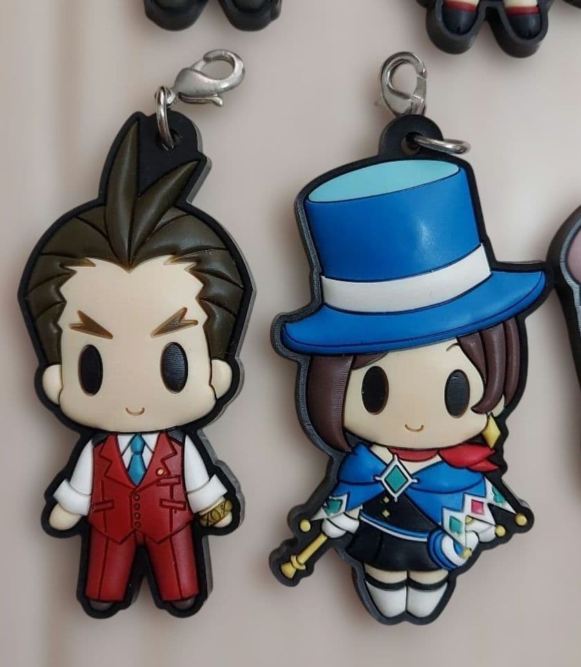 逆転裁判　ラバーストラップ