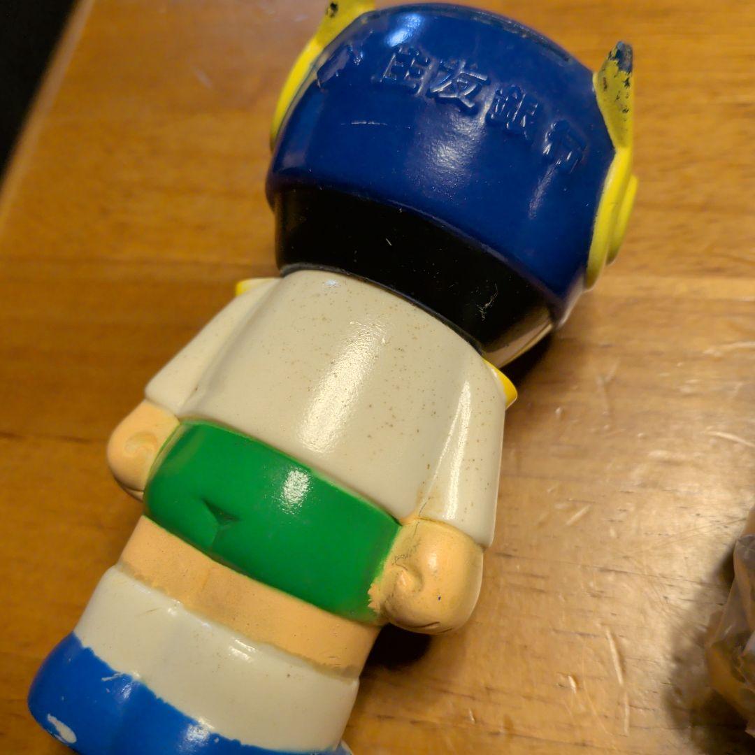 ソフビドラえもん、パーマン、ドラえもん他4体キャラクター貯金箱セット　住友銀行