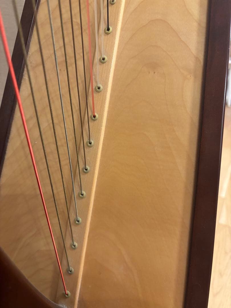 青山ハープ 34弦 130DB 弦楽器
