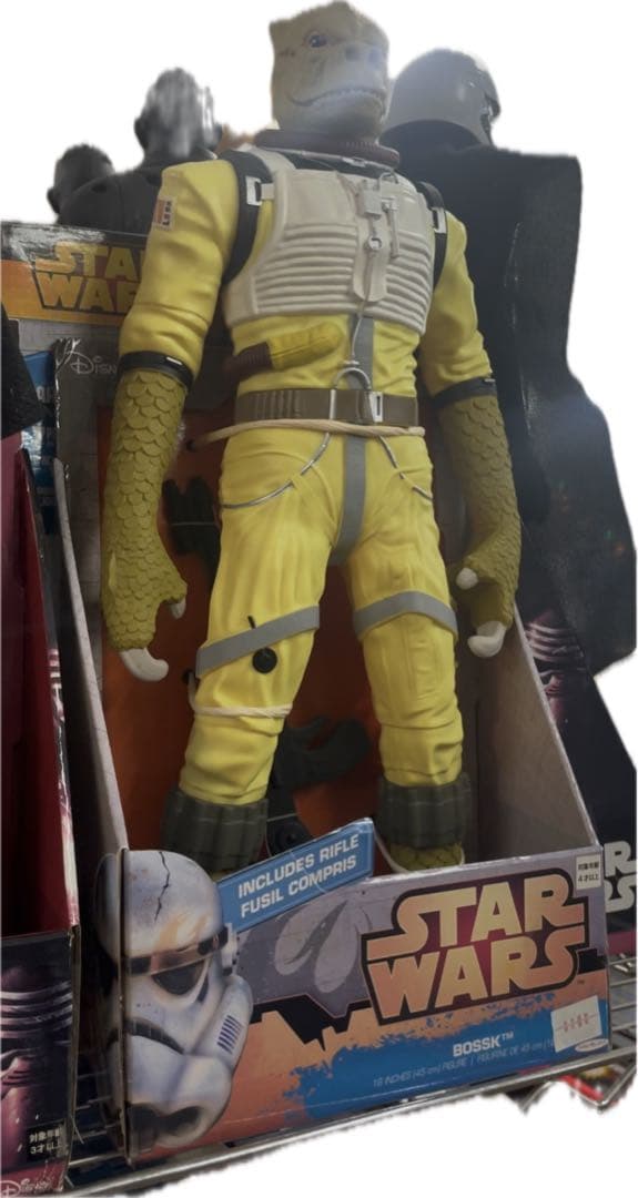 【未開封】STAR WARS ボスク 全長約45cm フィギュア　箱付き