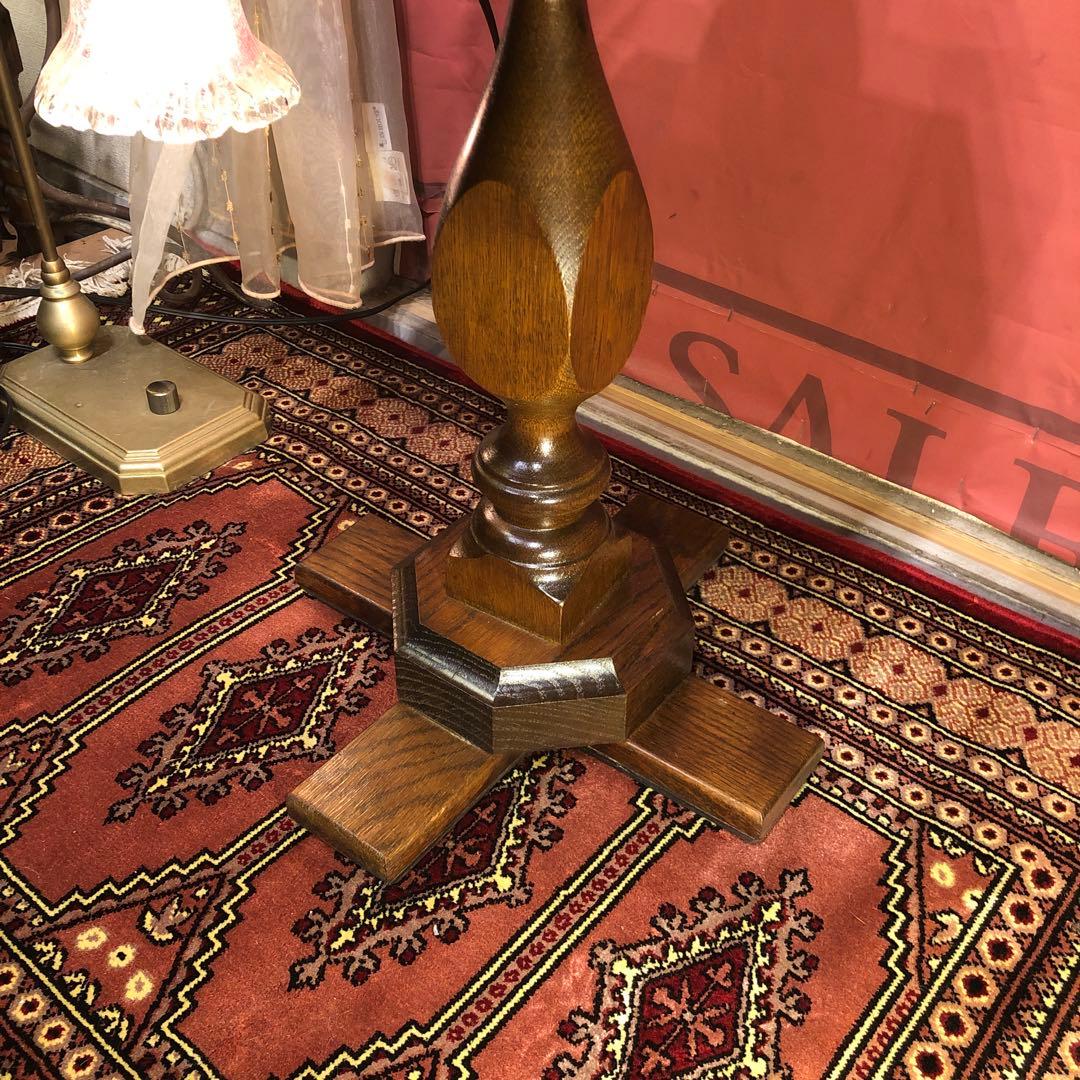 ヴィンテージ レッドオーク　コンパクト　テーブル　サイドテーブル　花台