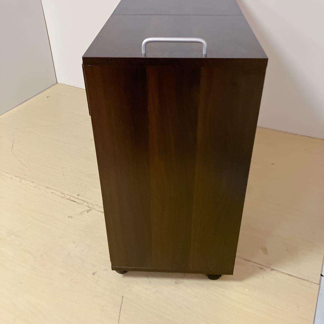 ETBELLA 折りたたみ ネイルテーブル　キャスター付き　バタフライテーブル