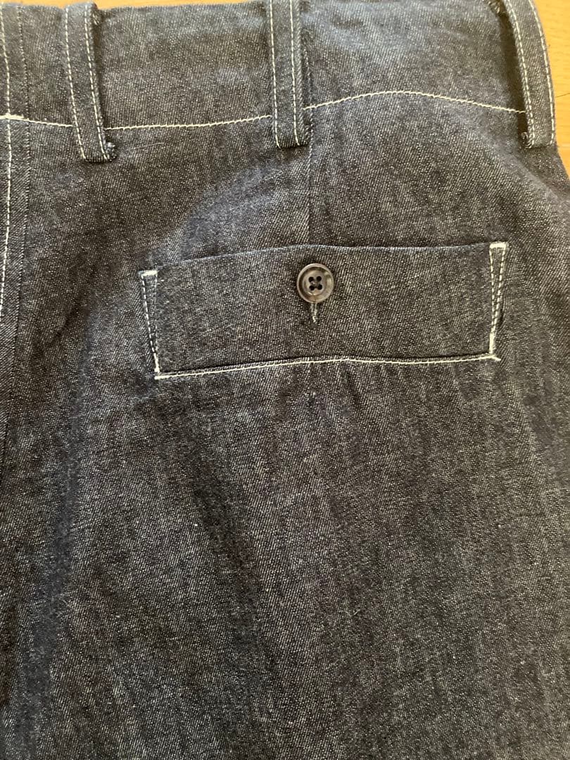 Ground Y ワイドデニムパンツ　ラップパンツ