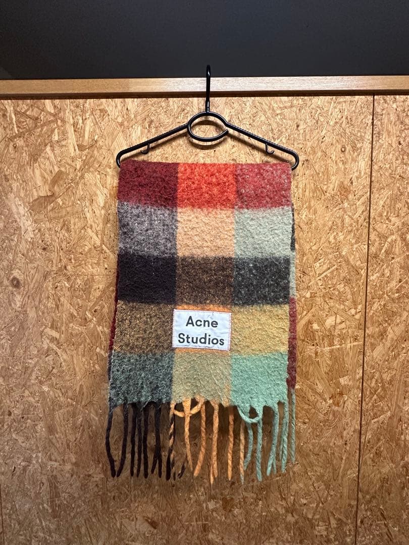 g*2様 Acne Studios チェック柄マフラー
