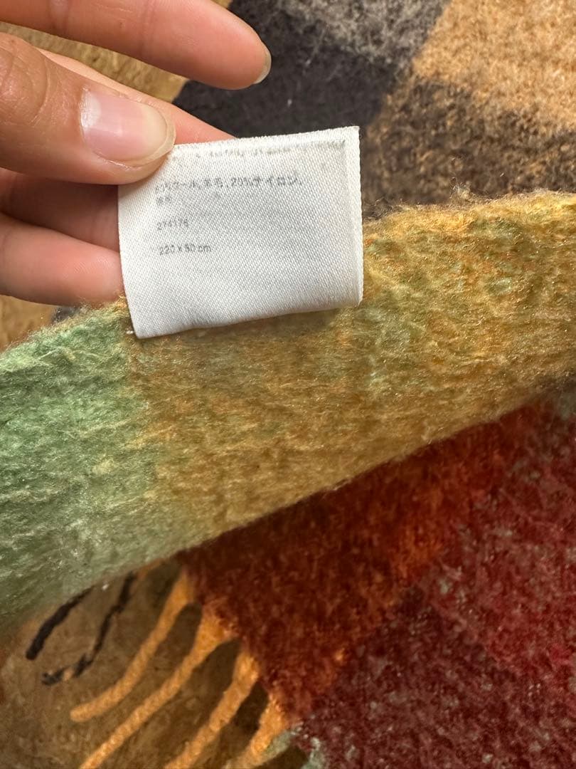 g*2様 Acne Studios チェック柄マフラー