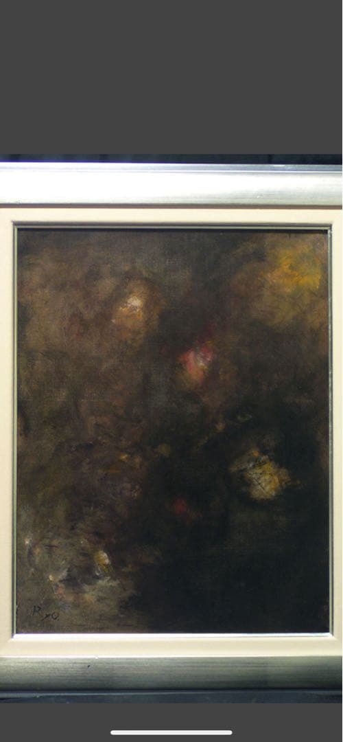 早い者勝ち 新作 平野遼 絵画 肉質 油絵