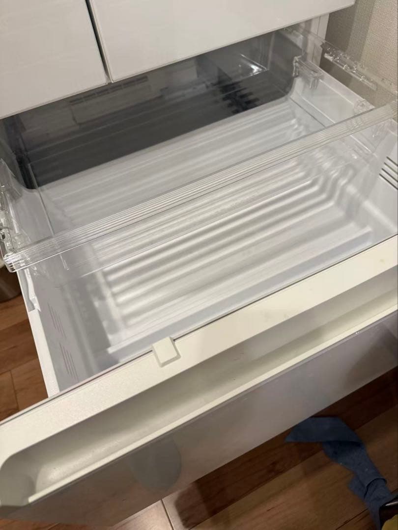 ホワイト 引き出し式冷蔵庫 パナソニック NR-F504GV 日本製　501L