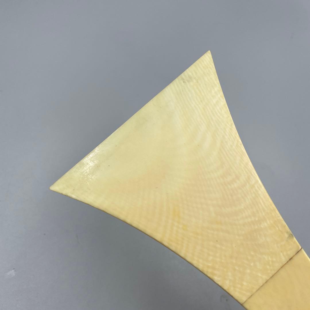 239ヴィンテージ 天然素材　三味線バチ　重さ約110g