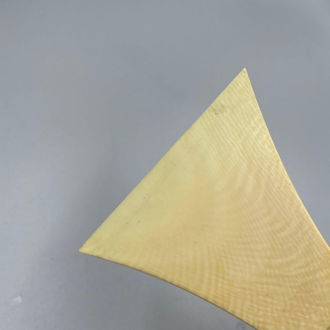 239ヴィンテージ 天然素材　三味線バチ　重さ約110g