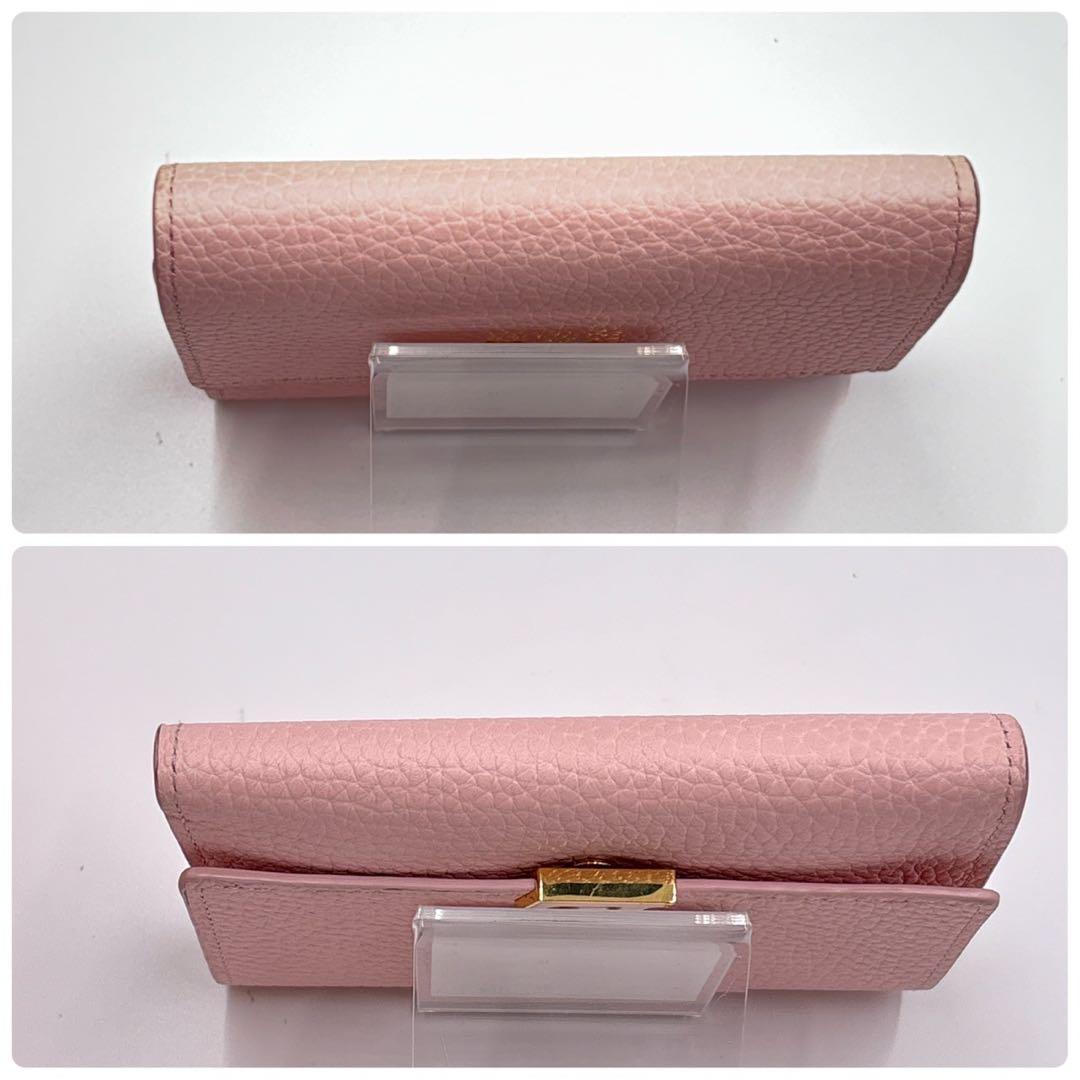 未使用級 ルイヴィトン ポルトフォイユカプシーヌ ローズジャスミン M82361