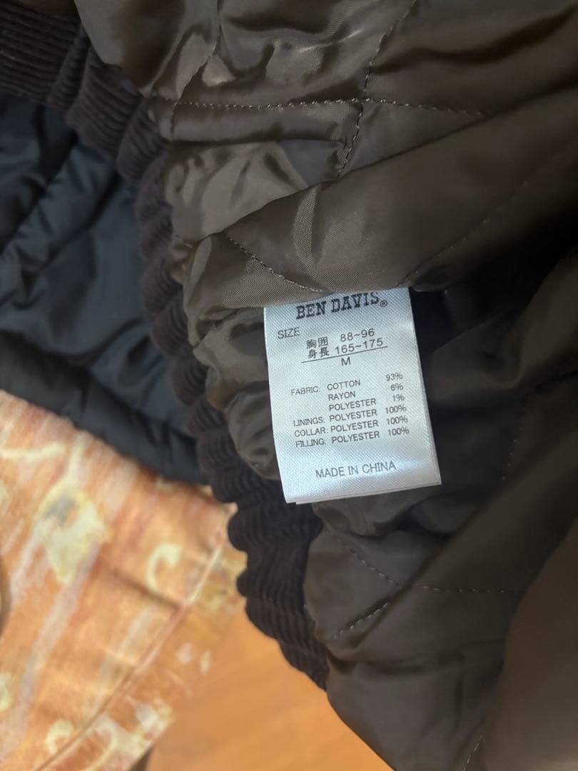 【アットマーク@】BEN DAVIS コーデュロイジャケット M