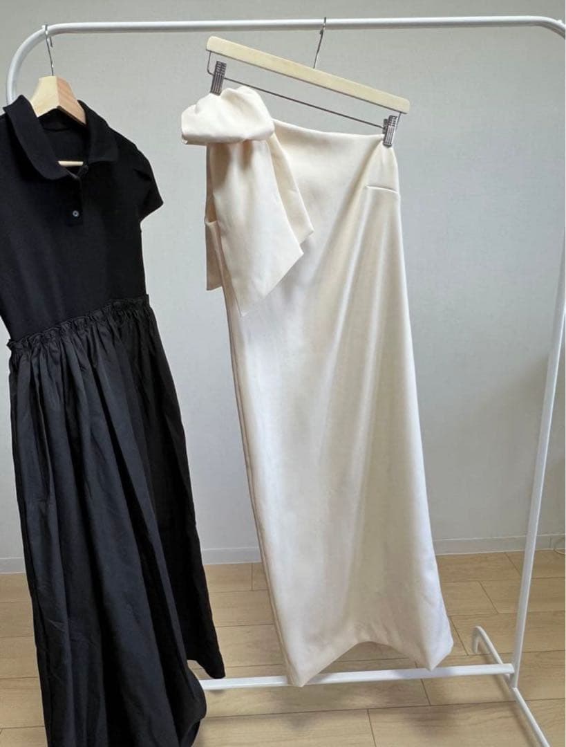 Acka. one shoulder point one piece ワンピース