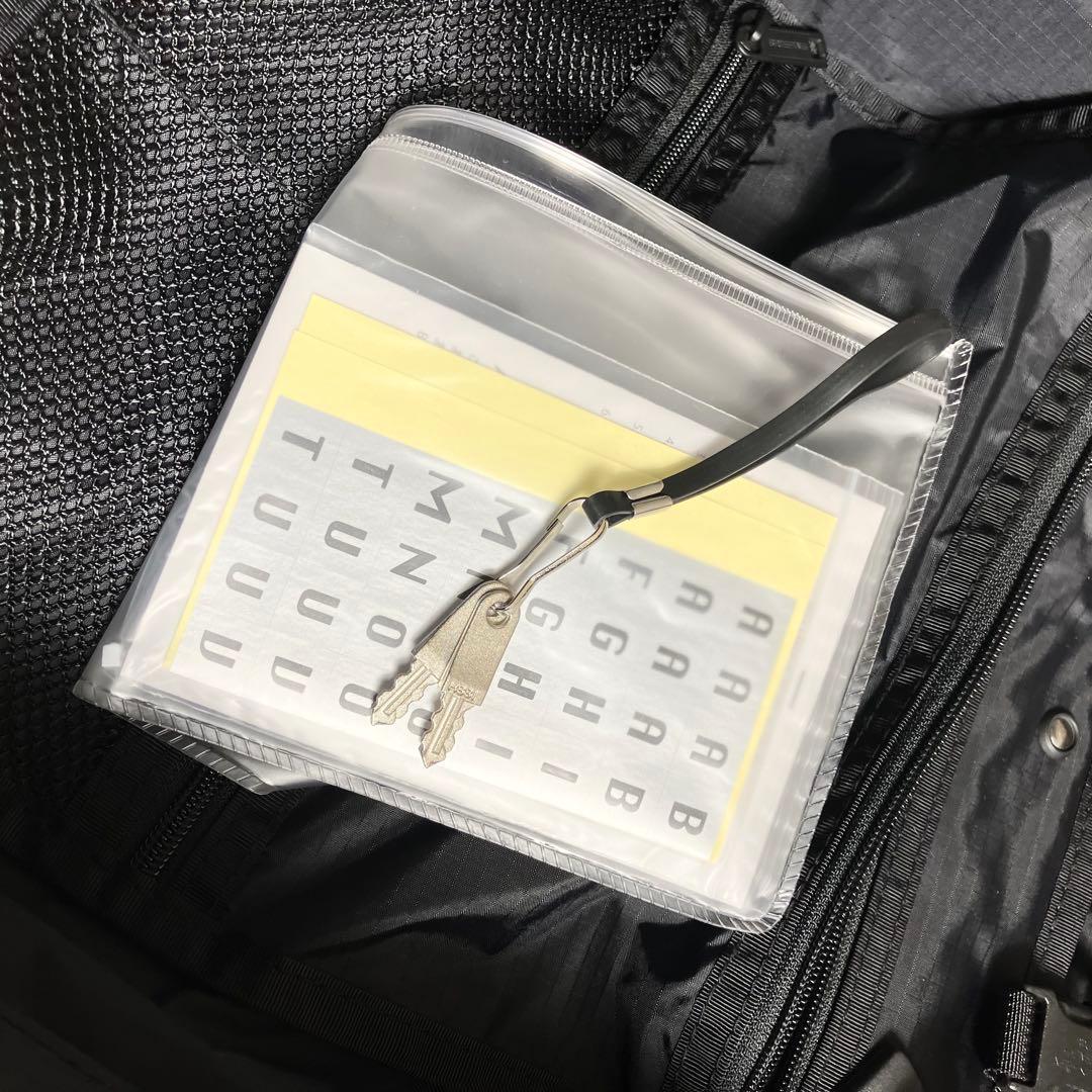 【未使用級】ブリーフィング トラベルケース キャリーケース 付属品付