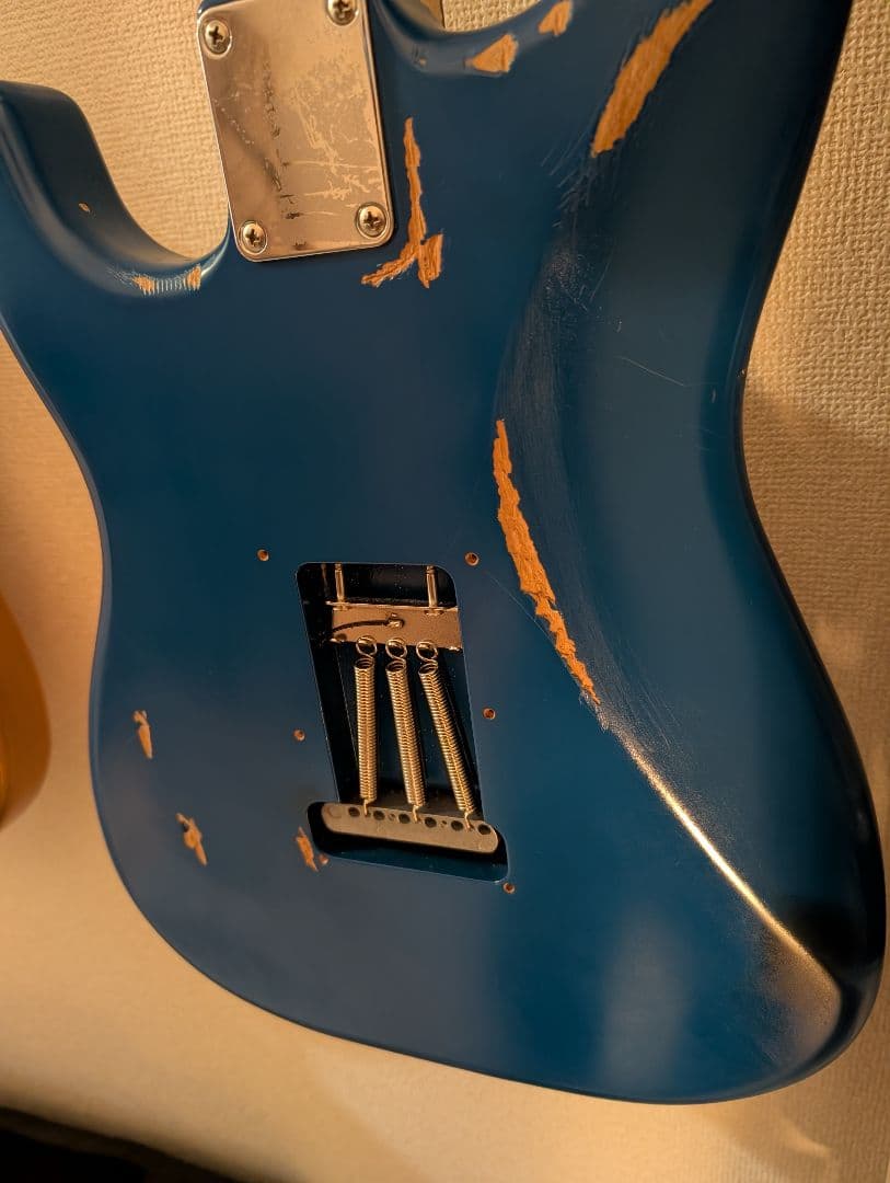 Fender エレキギター ストラトレリック塗装2022年製ソフトケース付