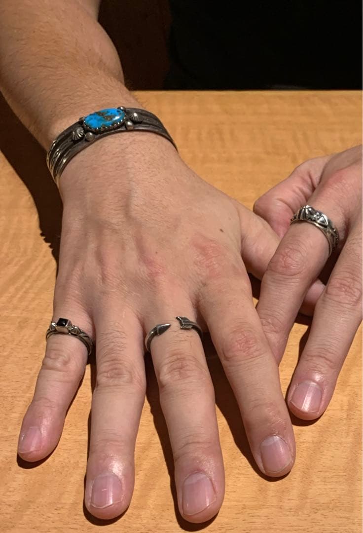 ジョックフェーバー バングル シルバー　ジェシーロビンズ アーニーリスター