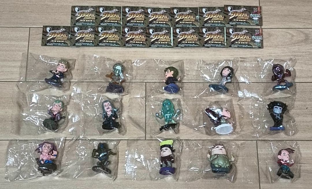 ジョジョ キャラヒーローズ 5部 ノーマル45種 フルコンプ+シークレット1種