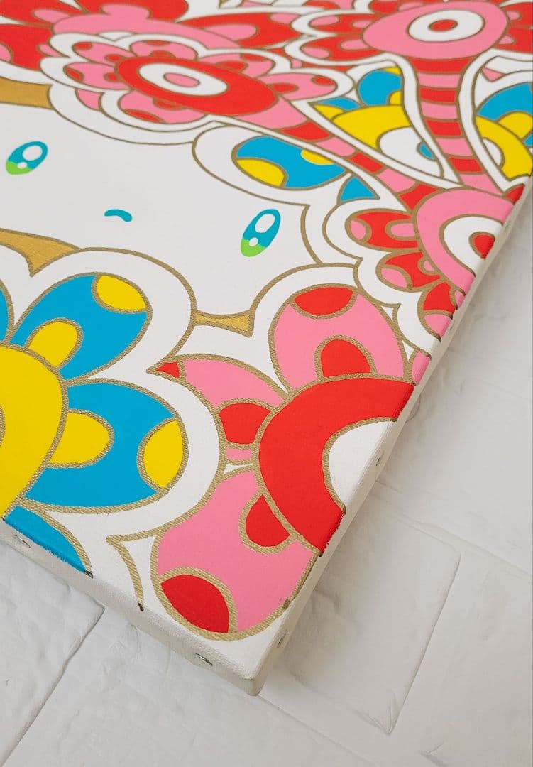 ★鈴木哲也★S20 現代アート 原画 絵画 ポップアート ★送料無料#146