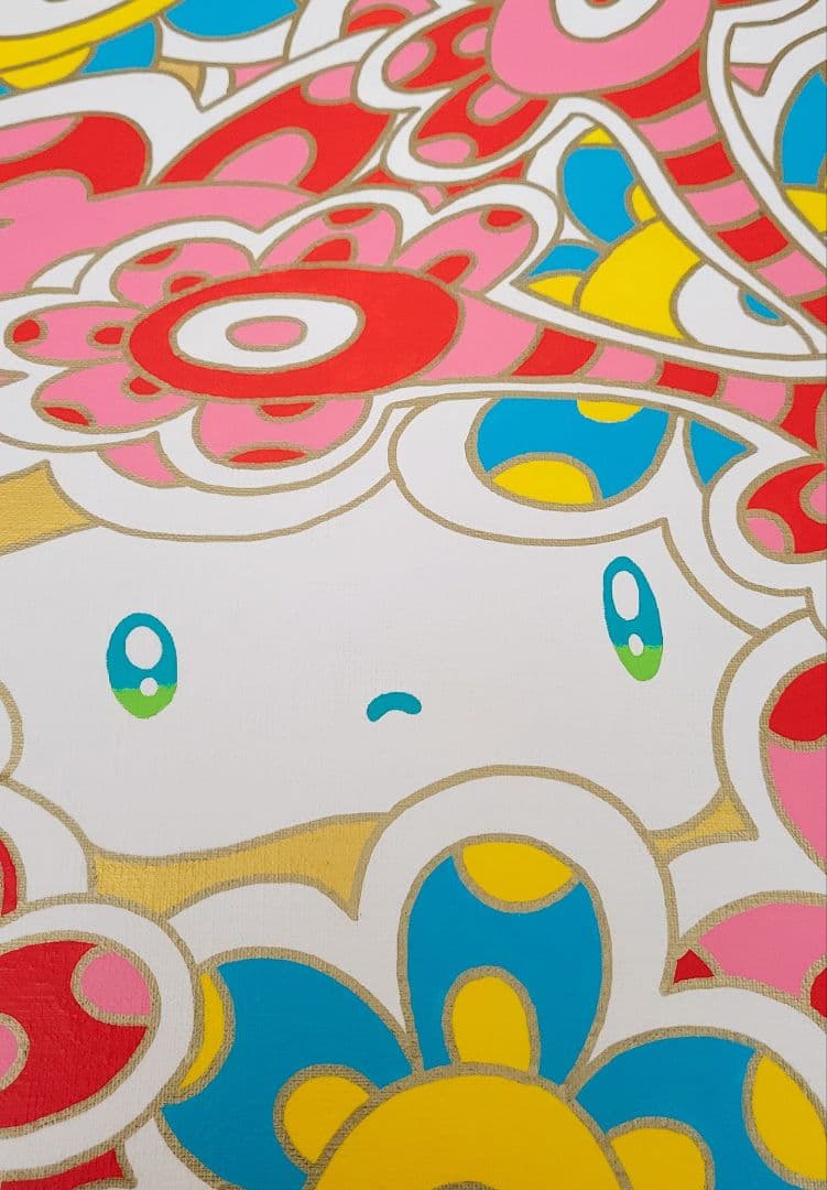 ★鈴木哲也★S20 現代アート 原画 絵画 ポップアート ★送料無料#146