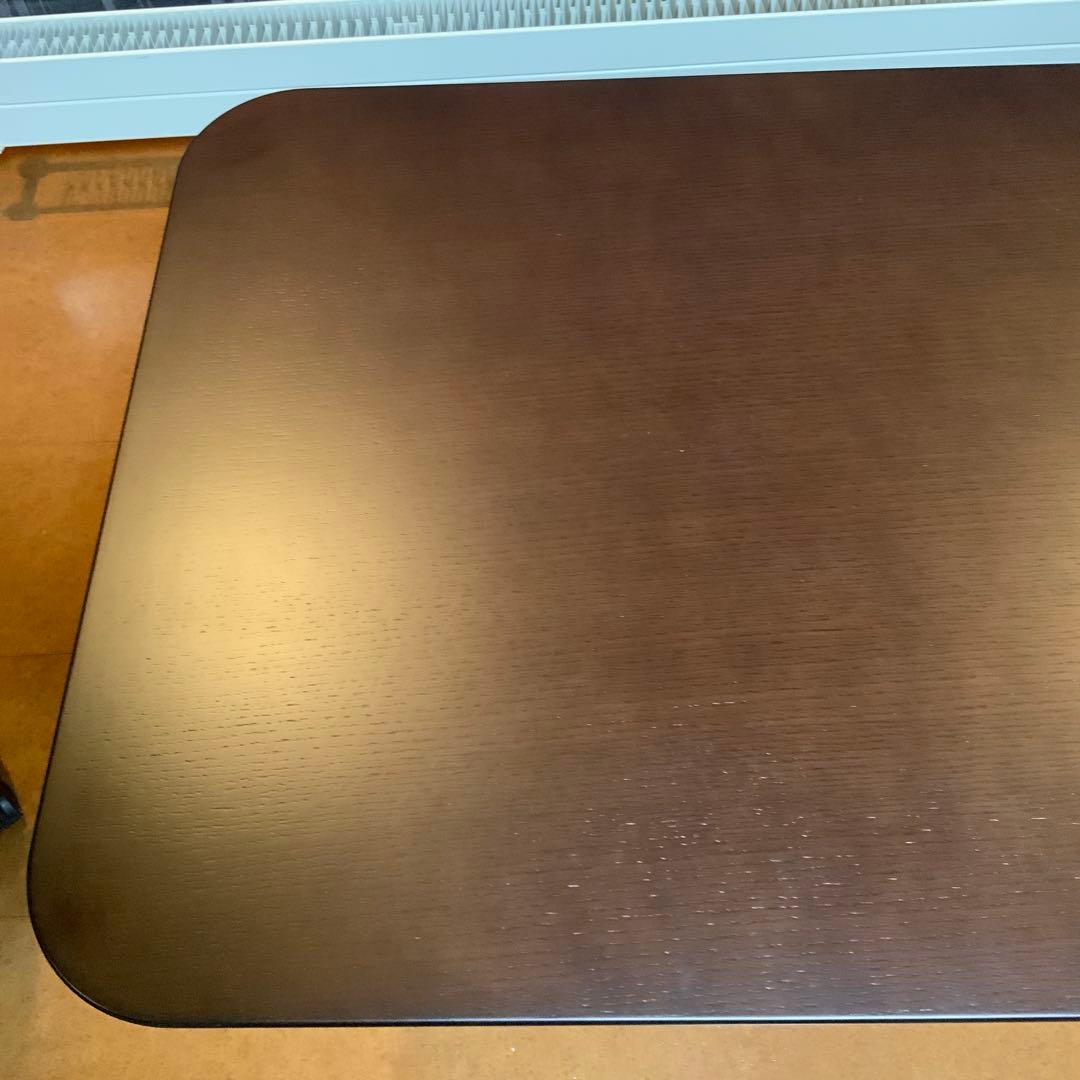 【ニコちゃん大王】昇降テーブル【ニトリ】コラボ120DT DBR